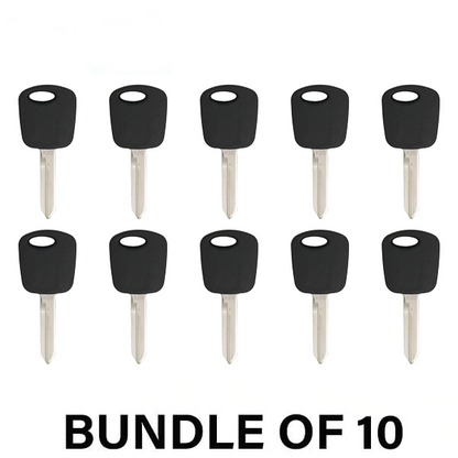 Ford Lincoln Mercury Mazda H72 Transponder Key (4C) (AFTERMARKET) (BUNDLE OF 10) - UHS Hardware