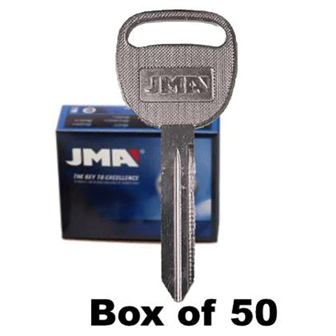 GM B106/ P1115 Metal Key / Pack of 50 (JMA-GM-37-50) - UHS Hardware