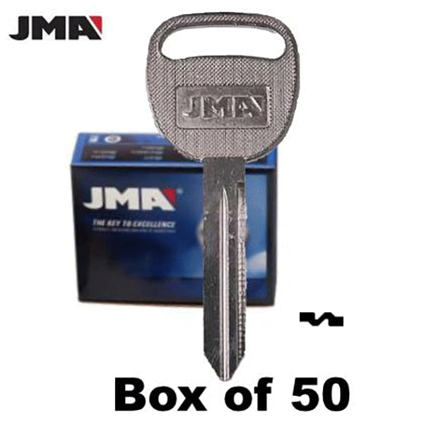 GM B106/ P1115 Metal Key / Pack of 50 (JMA-GM-37-50) - UHS Hardware