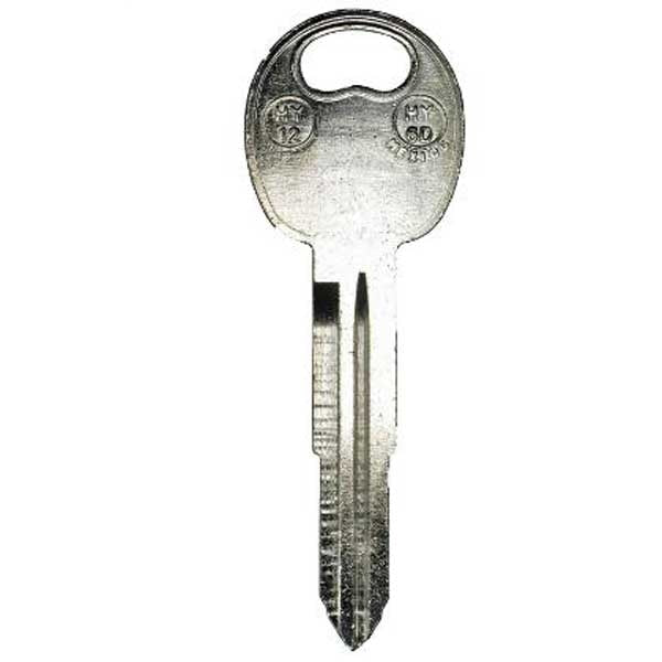 Hyundai / Kia HY12 / X232 Metal Key (JMA-HY-6D) - UHS Hardware