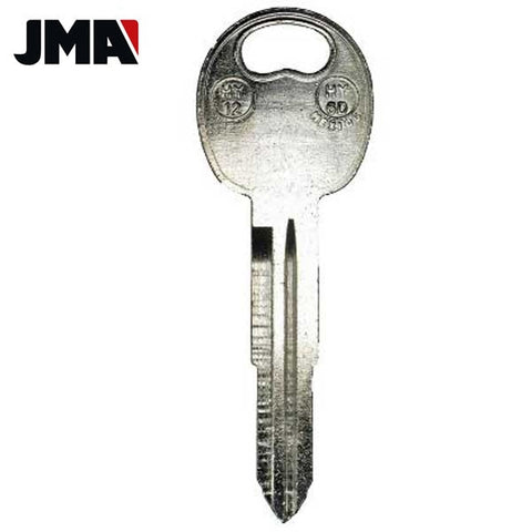 Hyundai / Kia HY12 / X232 Metal Key (JMA-HY-6D) - UHS Hardware
