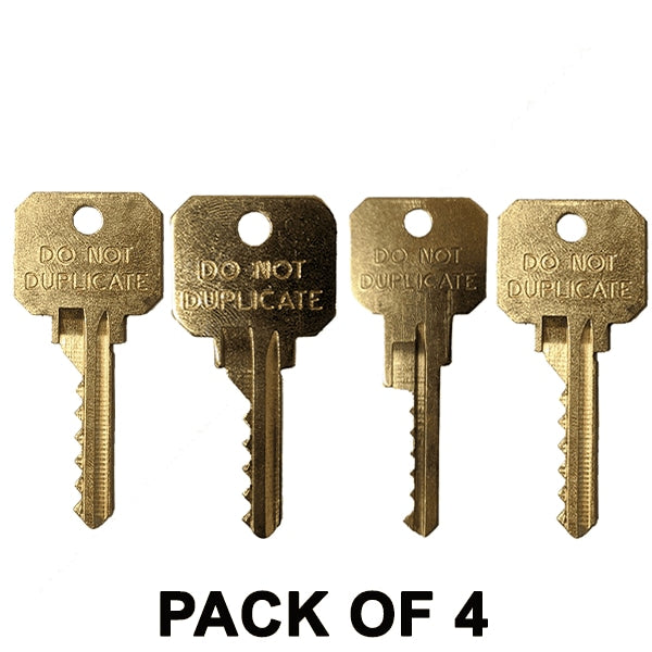 4 x JMA - BUMP Keys For SC1 / SC4 / KW1 / KW11 (BUNDLE OF 4)