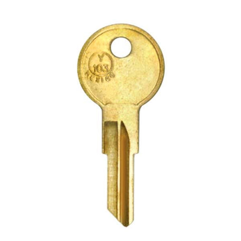 K1122B / Y103 / IN25 Bargman / Yale Key Blank / RV Motorhome Key (JMA) - UHS Hardware