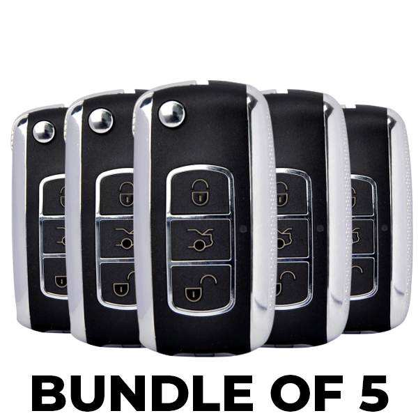 5 x KEYDIY Remote Flip Key Blank for CHRYSLER—Bentley Style (KD-NB07) (BUNDLE OF 5) - UHS Hardware