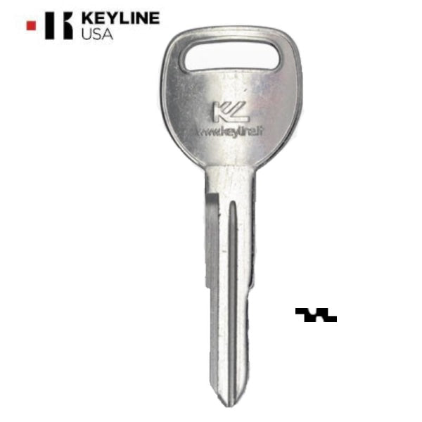 Keyline Honda / Acura HD103 / X214 Mechanical Metal Key (KLN-BHD103) - UHS Hardware
