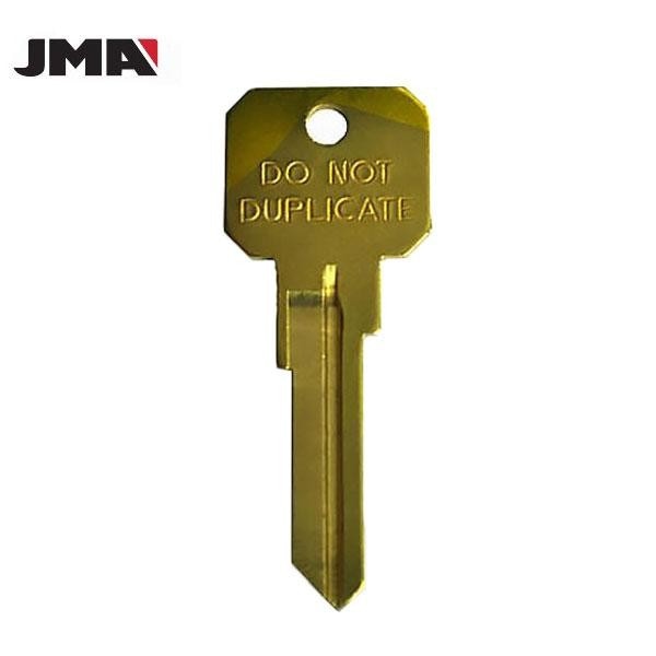 Kwikset Key KW1 (Do Not Duplicate) Blanks - Brass (JMA) - UHS Hardware