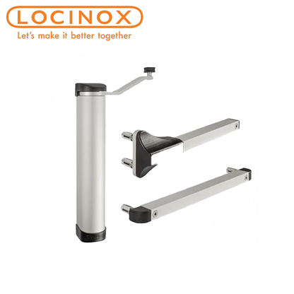 Locinox - Lion - 90° or 180° retrofit - Hydraulic Gate Closer - Up to 165lbs - Optional Color - UHS Hardware