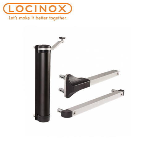 Locinox - Lion - 90° or 180° retrofit - Hydraulic Gate Closer - Up to 165lbs - Optional Color - UHS Hardware