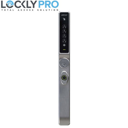Lockly Pro - PGD238TWS - Defender Biometric Electronic Mortise Thumb Turn Set - RFID - Fingerprint Reader - Wifi - Bluetooth - Stainless Steel - (PREORDER) - UHS Hardware