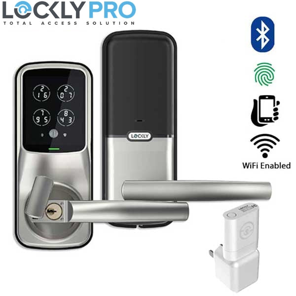 Lockly Pro - PGD678W - GUARD -DUO Dual Locking Interconnected Smart ...