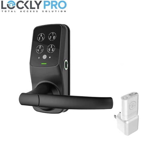 Lockly Pro GUARD - PGD678W - DUO Dual Locking Interconnected Smart Lock  - Fingerprint Reader - Phone App - WiFi - Touchscreen - Key Override - Optional Finish - UHS Hardware