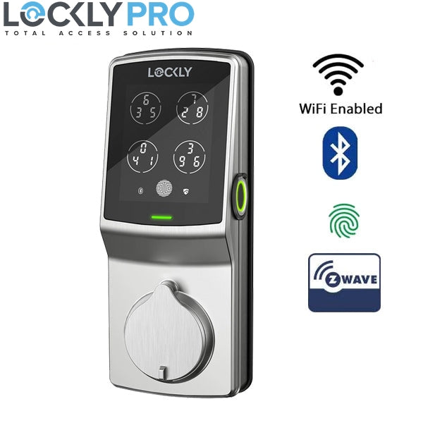 Lockly Pro Guard - Pgd728Fzpusn Secure Pro Biometric Electronic Deadbolt Z-Wave Fingerprint Reader