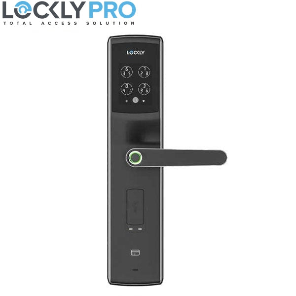 Lockly Pro - Quote Series Pgd829Afsg Secure Lux Mortise Smart Lock Fingerprint Reader Rfid Card