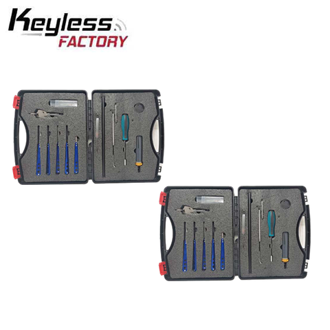 KeylessFactory - GM Ignition Service Kit - 10 Cut - Column Mount & In Dash Ignitions - 18 PCS (BUNDLE OF 2) - UHS Hardware