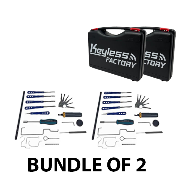 KeylessFactory - GM Ignition Service Kit - 10 Cut - Column Mount & In Dash Ignitions - 18 PCS (BUNDLE OF 2) - UHS Hardware