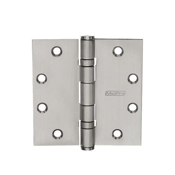 McKinney - Mac Pro - MPB91 - Full Mortise Hinge - 5 Knuckle - 4.5 "x 4.5" - Standard Weight - Satin Stainless Steel - UHS Hardware