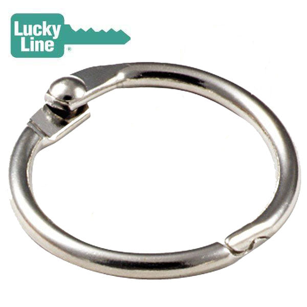 LuckyLine - 24302 - 1 Metal Binder Ring - (2 Pack) - UHS Hardware