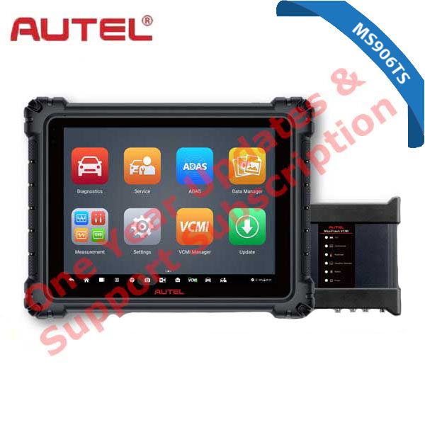Autel - MaxiSYS MS906TS - Advanced Smart Diagnostic Tool - Updates & Support Sub - 1 YEAR - UHS Hardware