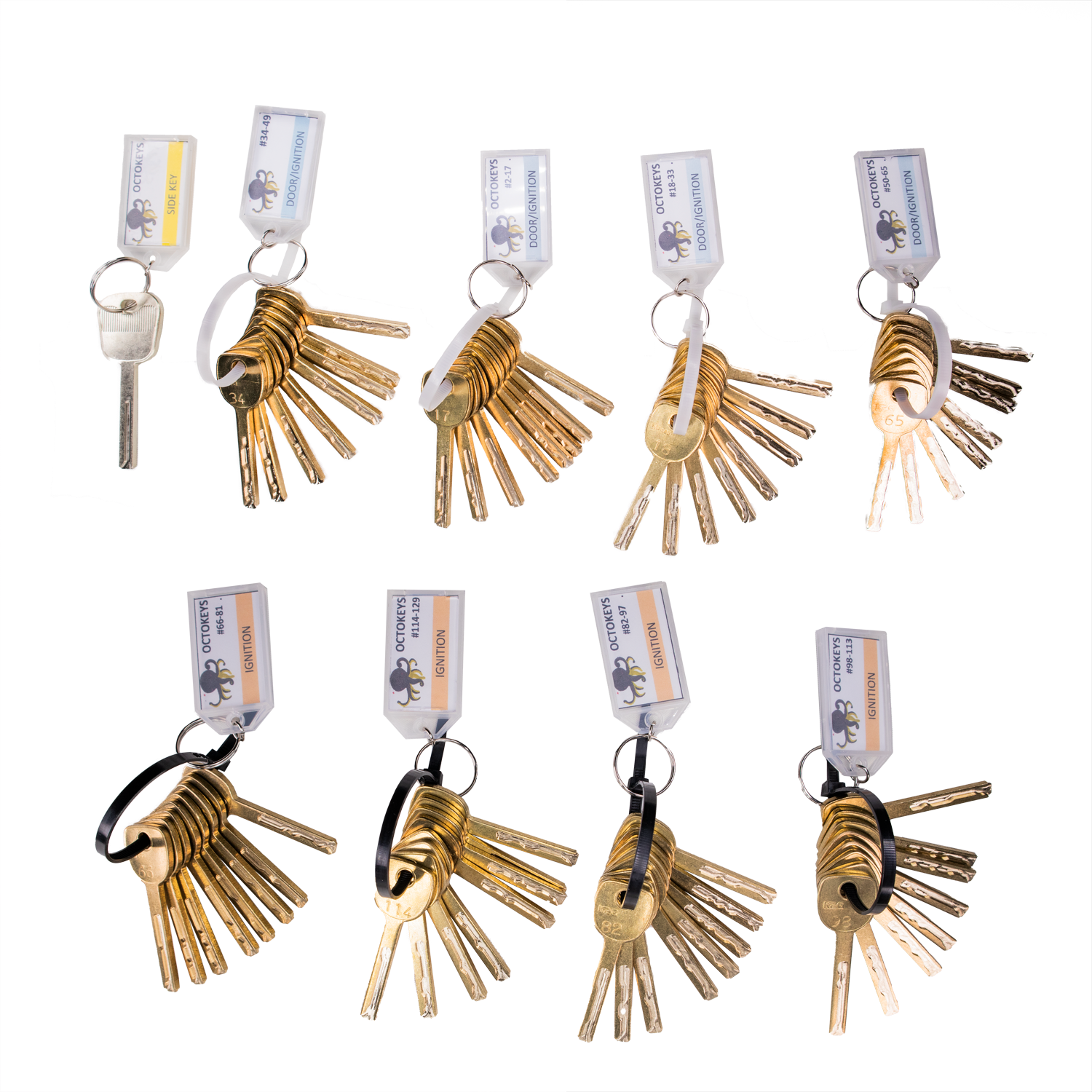 Ten Cut Key OCTOKEYS - GM 10 Cut Laser Key Try Out Key System for Sale | UHS Hardware