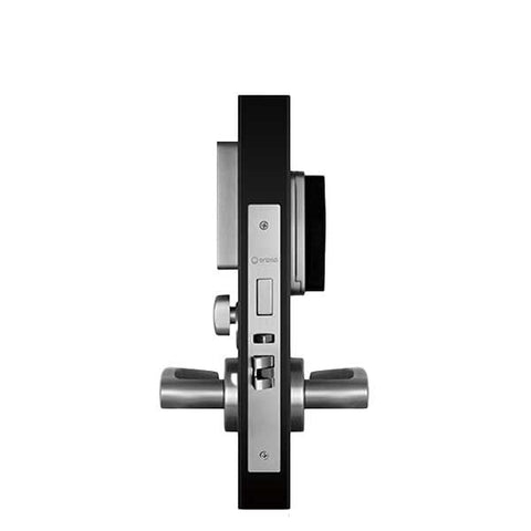 Orbita - S3072 - Mortise Hotel Lock - RFID - Hidden Cylinder - 6 VDC - Silver - Grade 2 - UHS Hardware