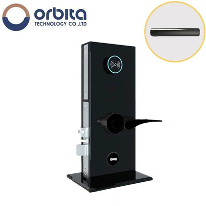 Orbita - S3074 - Mortise Hotel Lock - SPLIT Design - RFID - Optional Lever Style - 6 VDC - Optional Finish - Grade 2 - UHS Hardware