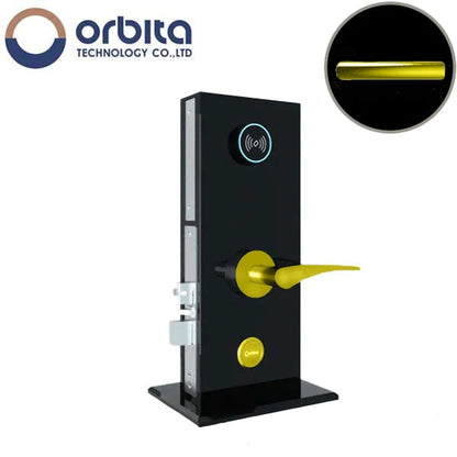 Orbita - S3074 - Mortise Hotel Lock - SPLIT Design - RFID - Optional Lever Style - 6 VDC - Optional Finish - Grade 2 - UHS Hardware