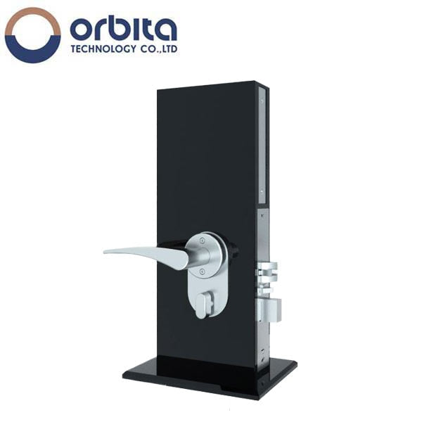 Orbita - 3074 - Mortise Hotel Lock - SPLIT Design - RFID - 6 VDC - Silver - Grade 2 - UHS Hardware