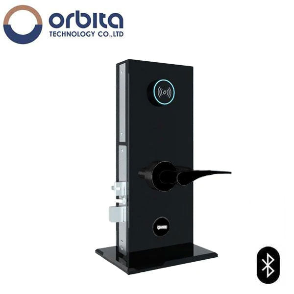 Orbita - S3074SBT - Mortise Hotel Lock -  SPLIT Design - Bluetooth & RFID - Optional Lever Style - 6 VDC - Optional Finish - Grade 2 - UHS Hardware