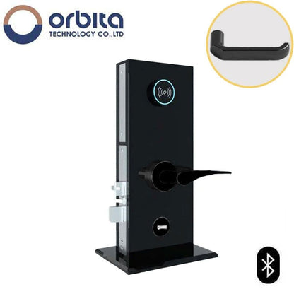 Orbita - S3074SBT - Mortise Hotel Lock -  SPLIT Design - Bluetooth & RFID - Optional Lever Style - 6 VDC - Optional Finish - Grade 2 - UHS Hardware