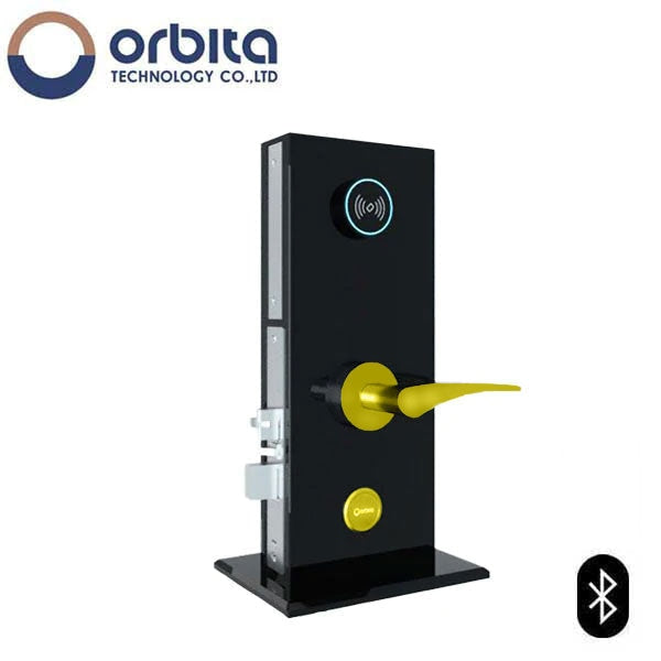 Orbita - S3074SBT - Mortise Hotel Lock -  SPLIT Design - Bluetooth & RFID - Optional Lever Style - 6 VDC - Optional Finish - Grade 2 - UHS Hardware