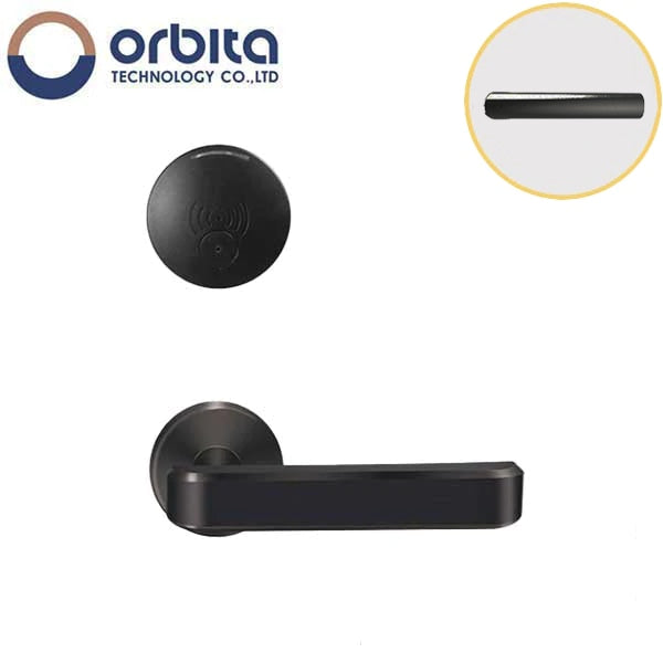 Orbita - S3079 - Mortise Hotel Lock - SPLIT Design - RFID - Optional Lever Style - 6 VDC - Optional Finish - Grade 2 - UHS Hardware