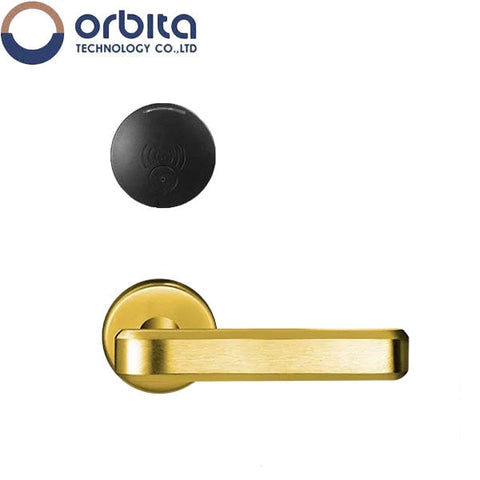 Orbita - S3079 - Mortise Hotel Lock - SPLIT Design - RFID - Optional Lever Style - 6 VDC - Optional Finish - Grade 2 - UHS Hardware