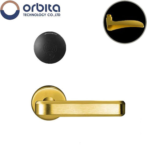 Orbita - S3079 - Mortise Hotel Lock - SPLIT Design - RFID - Optional Lever Style - 6 VDC - Optional Finish - Grade 2 - UHS Hardware