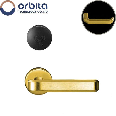 Orbita - S3079 - Mortise Hotel Lock - SPLIT Design - RFID - Optional Lever Style - 6 VDC - Optional Finish - Grade 2 - UHS Hardware