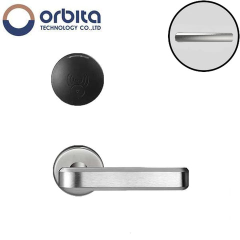 Orbita - S3079 - Mortise Hotel Lock - SPLIT Design - RFID - Optional Lever Style - 6 VDC - Optional Finish - Grade 2 - UHS Hardware