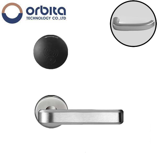 Orbita - S3079 - Mortise Hotel Lock - SPLIT Design - RFID - Optional Lever Style - 6 VDC - Optional Finish - Grade 2 - UHS Hardware