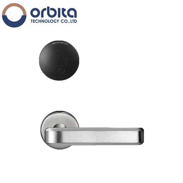 Orbita - S3079 - Mortise Hotel Lock - RFID - 6 VDC - Silver - Grade 2 - UHS Hardware