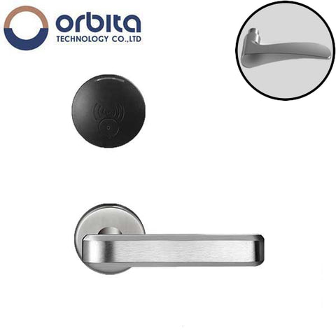 Orbita - S3079 - Mortise Hotel Lock - SPLIT Design - RFID - Optional Lever Style - 6 VDC - Optional Finish - Grade 2 - UHS Hardware