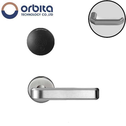 Orbita - S3079 - Mortise Hotel Lock - SPLIT Design - RFID - Optional Lever Style - 6 VDC - Optional Finish - Grade 2 - UHS Hardware