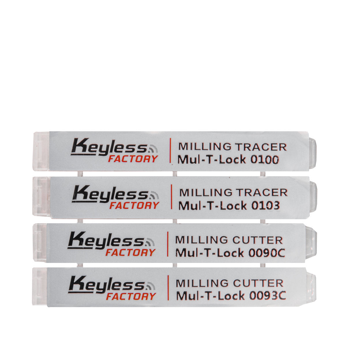 KeylessFactory - Universal High Security Cutters & Decoders Set for Dimple Keys - UHS Hardware