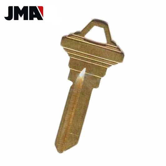 SC1 Keys - Brass Finish Schlage Key Blanks (JMA) - UHS Hardware