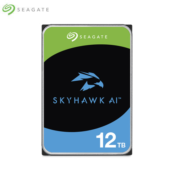 Seagate - Skyhawk AI - Surveillance Hard Drive - 12TB HDD - ST12000VE001 - UHS Hardware