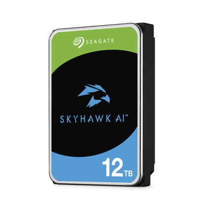 Seagate - Skyhawk AI - Surveillance Hard Drive - 12TB HDD - ST12000VE001 - UHS Hardware