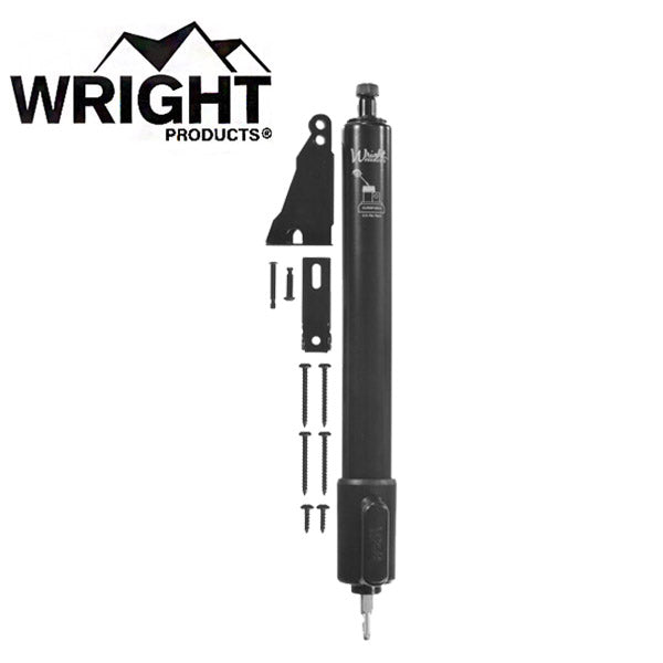 Wright - V2010 - Standard Duty - Pneumatic Screen and Door Closer - EZ-HOLD - Optional Finish - UHS Hardware