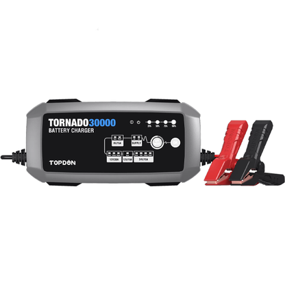 TOPDON - Tornado 30000 - Battery Charger - Lead-Acid Battery - Lithium-Ion Battery - 360W - UHS Hardware