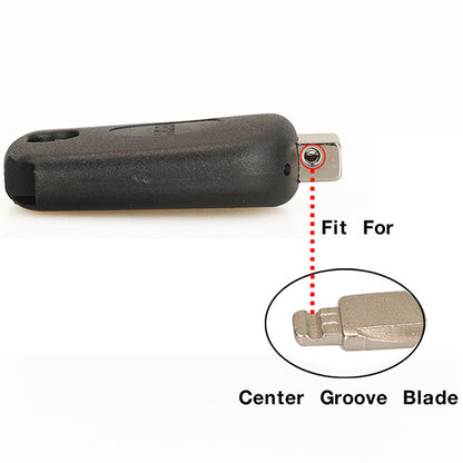 KEYDIY - Transponder SHELL - Universal Straight Key Head - UHS Hardware