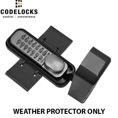CodeLocks - Electrical & Mechanical Locks - STI 6522-C Weather Cover - Black - UHS Hardware