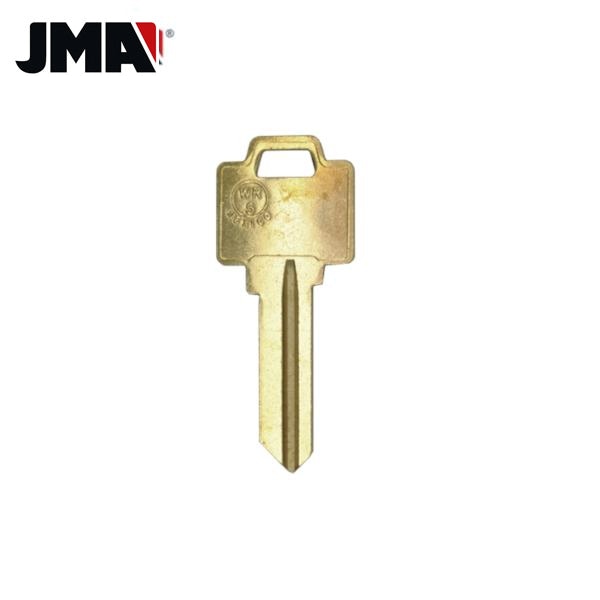 WR5 / N1054WB 5-Pin Weiser Key - Brass Finish (JMA-WEI-3E-BR) - UHS Hardware