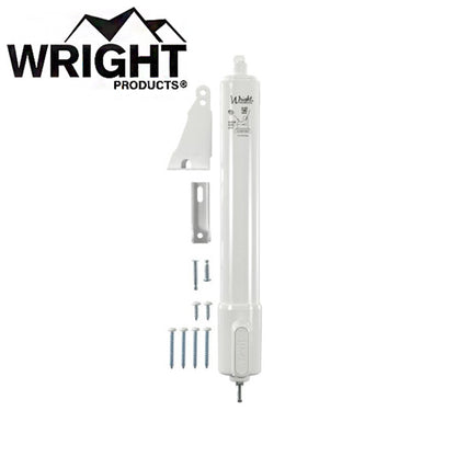 Wright - V2012 - Heavy Duty - Pneumatic Screen and Door Closer - EZ-HOLD - Optional Finish - UHS Hardware