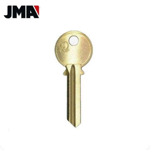 Y2 / 999A 6-Pin Yale Key Blank - Brass Finish (JMA-YA-17DE) - UHS Hardware